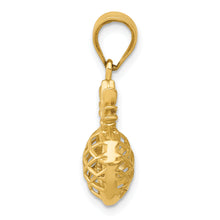 Load image into Gallery viewer, 14k Polished 3D Pineapple Pendant
