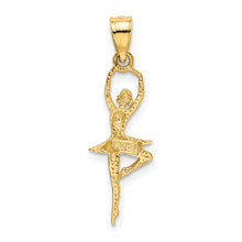 Load image into Gallery viewer, 14k Polished Small Ballerina Pendant
