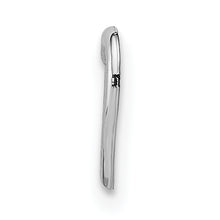 Load image into Gallery viewer, 14K White Gold Mini Floating Heart Slide
