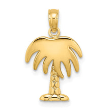 Load image into Gallery viewer, 14K Charleston Palm Tree Charm
