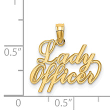 Load image into Gallery viewer, 14k LADY OFFICER Charm

