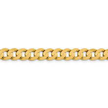 Load image into Gallery viewer, 14k 7.5mm Open Concave Curb Chain
