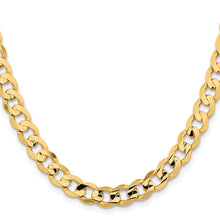 Load image into Gallery viewer, 14k 8.5mm Open Concave Curb Chain

