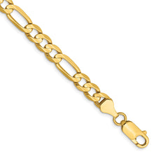Load image into Gallery viewer, 14k 6mm Concave Open Figaro Chain
