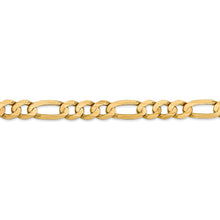 Load image into Gallery viewer, 14k 7.5mm Concave Open Figaro Chain

