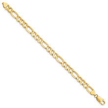 Load image into Gallery viewer, 14k 7.5mm Concave Open Figaro Chain
