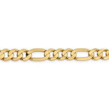 Load image into Gallery viewer, 14k 8.75mm Concave Open Figaro Chain
