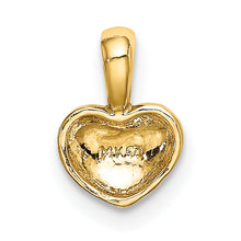 Load image into Gallery viewer, 14K Polished Domed Heart Charm

