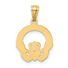 Load image into Gallery viewer, 14k Claddagh Charm
