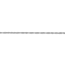 Load image into Gallery viewer, 14k WG 1.4mm Singapore Chain
