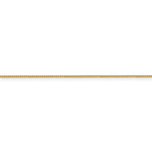 Load image into Gallery viewer, 14k .85mm Spiga with Lobster Clasp Chain

