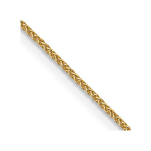 Load image into Gallery viewer, 14k .85mm Spiga with Lobster Clasp Chain
