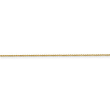 Load image into Gallery viewer, 14k .9mm D/C Round Open Link Cable Chain
