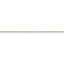 Load image into Gallery viewer, 14k .8mm D/C Cable with Lobster Clasp Chain
