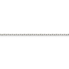 Load image into Gallery viewer, Sterling Silver 1.65mm Diamond-cut Long Link Cable Chain
