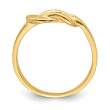 Load image into Gallery viewer, 14k Polished Freeform Love Knot Ring
