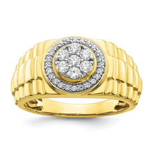 Load image into Gallery viewer, 10K Lab Grown Diamond VS/SI FGH Men&#39;s Ring
