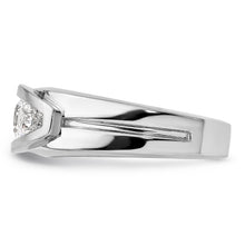 Load image into Gallery viewer, 10K White Gold VS/SI FGH Lab Grown Diamond Mens Ring
