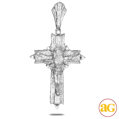 10KW 0.50CTW DIAMOND CROSS WITH JESUS