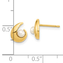 Load image into Gallery viewer, 14K Madi K Polished 3.5mm Freshwater Cultured Pearl Post Earrings
