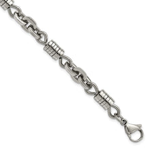 Load image into Gallery viewer, Stainless Steel Polished 9in Bracelet
