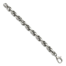 Load image into Gallery viewer, Stainless Steel Polished Oval Link 8.5in Bracelet
