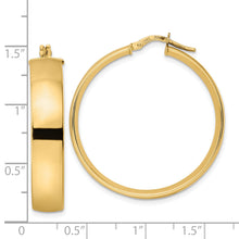 Load image into Gallery viewer, 14K Polished Hoop Earrings
