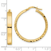 Load image into Gallery viewer, 14K Polished Hoop Earrings
