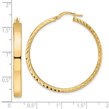 Load image into Gallery viewer, 14K Polished Hoop Earrings
