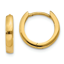Load image into Gallery viewer, 14k 2.25mm Round Hinged Hoop Earrings
