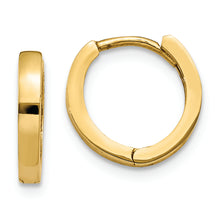 Load image into Gallery viewer, 14k Round Hinged Hoop Earrings
