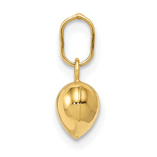 Load image into Gallery viewer, 14K Polished 3-D Puffed Heart Charm

