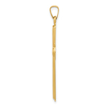 Load image into Gallery viewer, 14k Polished Latin Cross Pendant
