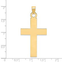 Load image into Gallery viewer, 14K Polished Cross Charm
