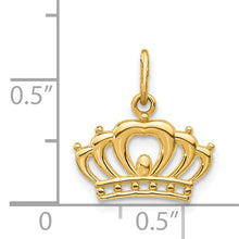 Load image into Gallery viewer, 14k Crown Charm
