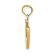 Load image into Gallery viewer, 14k Gold Polished Horseshoe Pendant
