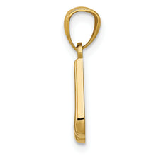 Load image into Gallery viewer, 14k Gold Polished Music Note Pendant
