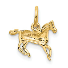 Load image into Gallery viewer, 14k Polished Horse Charm
