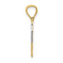 Load image into Gallery viewer, 14k and Rhodium MOM Pendant
