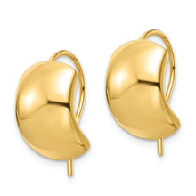 Load image into Gallery viewer, 14k Polished Earrings
