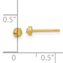 Load image into Gallery viewer, 14K Polished Rose Post Earrings
