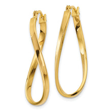 Load image into Gallery viewer, 14k Small Twisted Earrings
